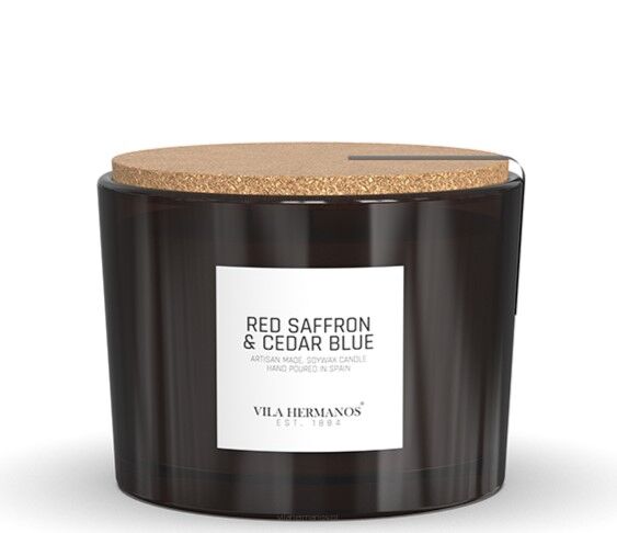 Red Saffron & Cedar Blue - Vila Hermanos - świeca zapachowa 350g - seria Apothecary