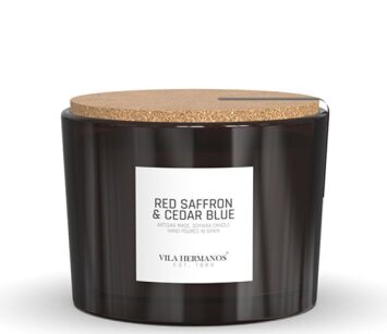 Red Saffron & Cedar Blue - Vila Hermanos - świeca zapachowa 350g - seria Apothecary